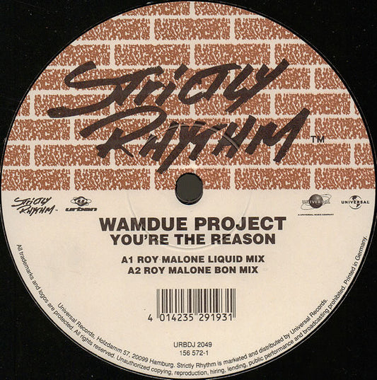 Wamdue Project : You're The Reason (12")
