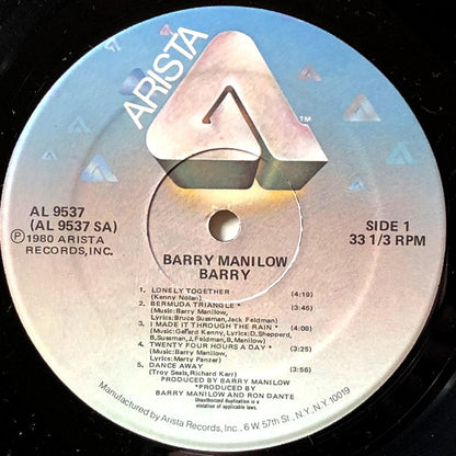 Barry Manilow : Barry (LP, Album)