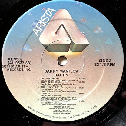 Barry Manilow : Barry (LP, Album)