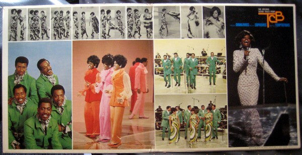 Diana Ross And The Supremes* With The Temptations - (The Original Soundtrack From) TCB (LP, Album, Gat)