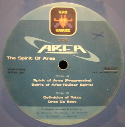 Area - The Spirit Of Area (12", Blu)
