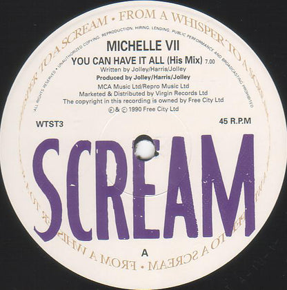 Michelle VII : You Can Have It All (12")