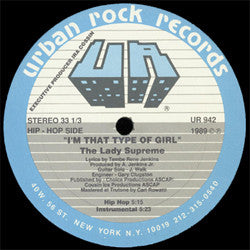 The Lady Supreme : I'm That Type Of Girl (12")