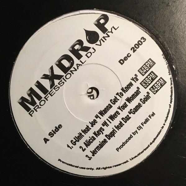Various - MIXDROP Professional DJ Vinyl (12", Promo)