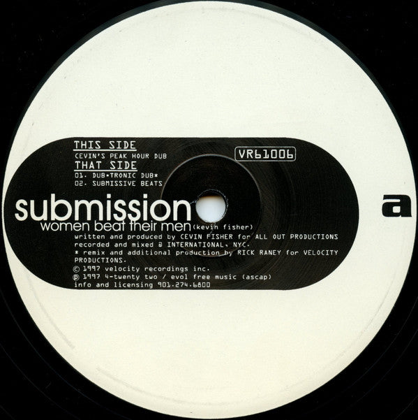 Submission : Women Beat Their Men 2000 (12", RP)