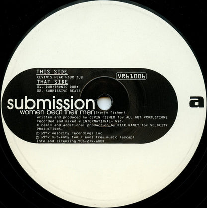 Submission : Women Beat Their Men 2000 (12", RP)