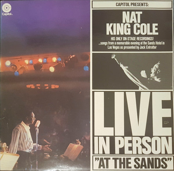 Nat King Cole - Live In Person "At The Sands" (LP, Album)