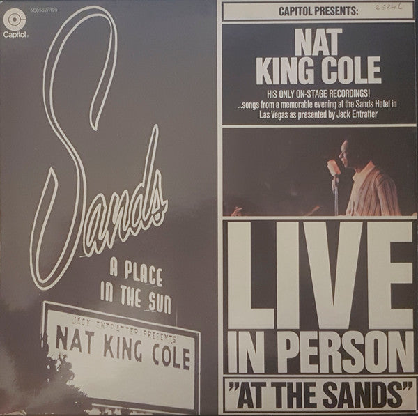 Nat King Cole - Live In Person "At The Sands" (LP, Album)