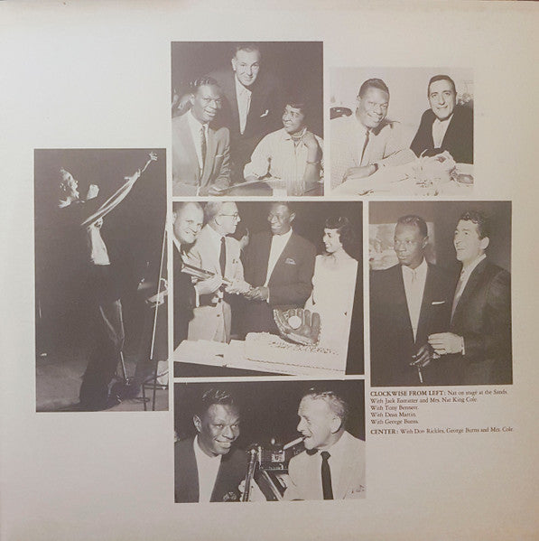 Nat King Cole - Live In Person "At The Sands" (LP, Album)