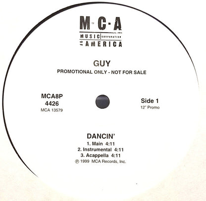 Guy - Dancin' (12", Promo)