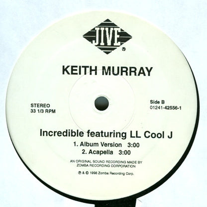 Keith Murray : Incredible (12")