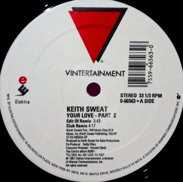Keith Sweat - Your Love - Part 2 (12")