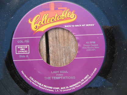 The Temptations : Lady Soul (7")