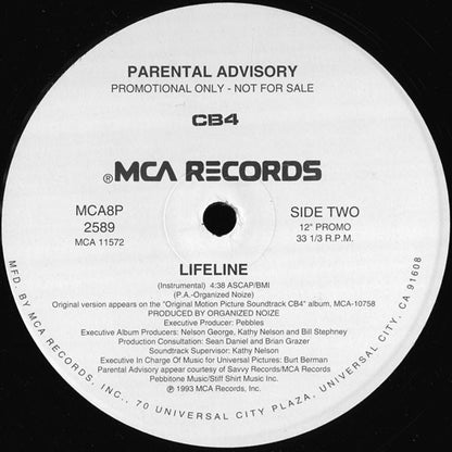 Parental Advisory : Lifeline (12", Promo)