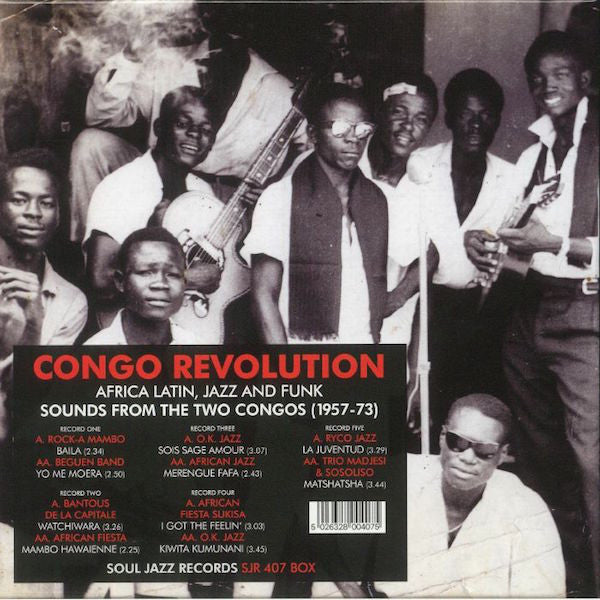 Various - Congo Revolution : African Latin, Jazz And Funk Sounds From The Two Congos (1957-73) (5x7", RSD + Box, Comp)