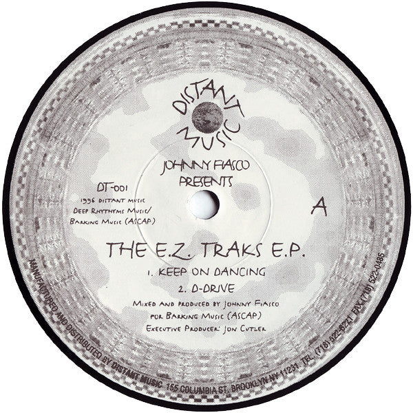 Johnny Fiasco : The E.Z. Traks E.P. (12", EP)
