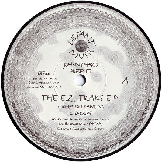Johnny Fiasco : The E.Z. Traks E.P. (12", EP)