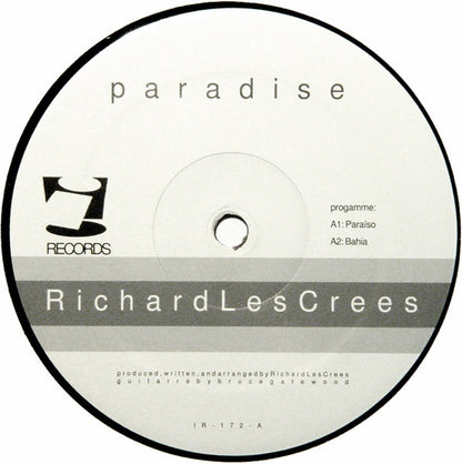 Richard Les Crees - Paradise (12")