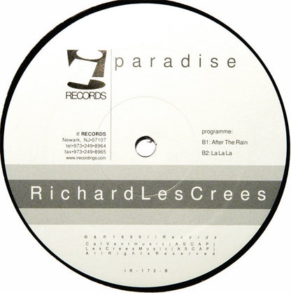 Richard Les Crees - Paradise (12")