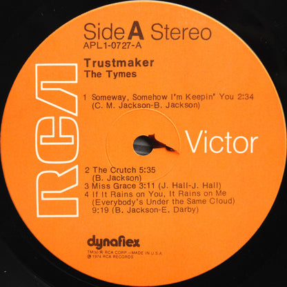 The Tymes : Trustmaker (LP, Album, Ind)