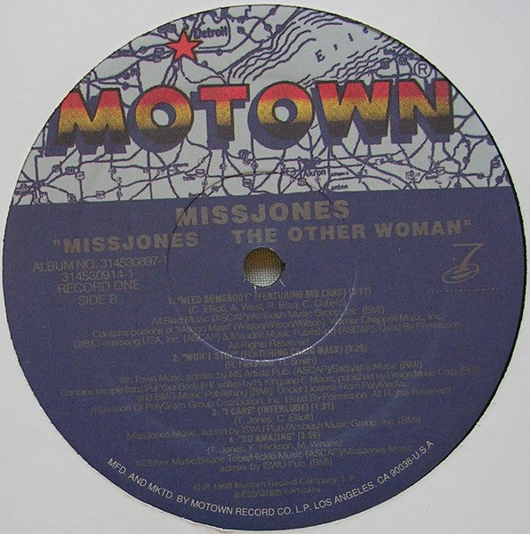 Miss Jones  - The Other Woman (2xLP, Album)