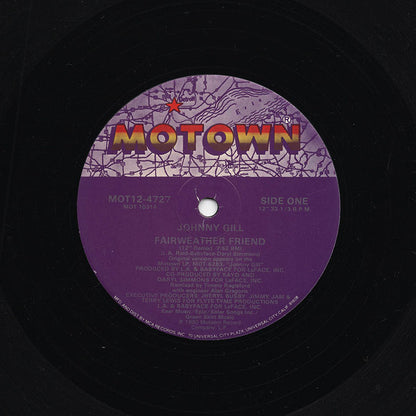 Johnny Gill - Fairweather Friend (12", Single)