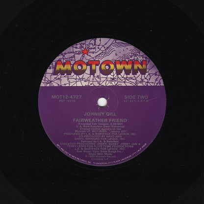 Johnny Gill - Fairweather Friend (12", Single)