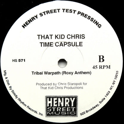 That Kid Chris - Time Capsule (12", TP)