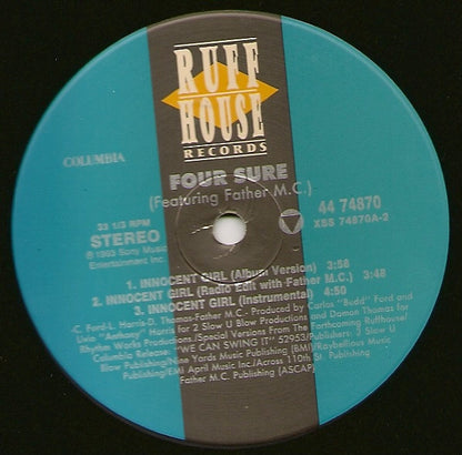Four Sure Featuring Father MC - Innocent Girl (12", Single)