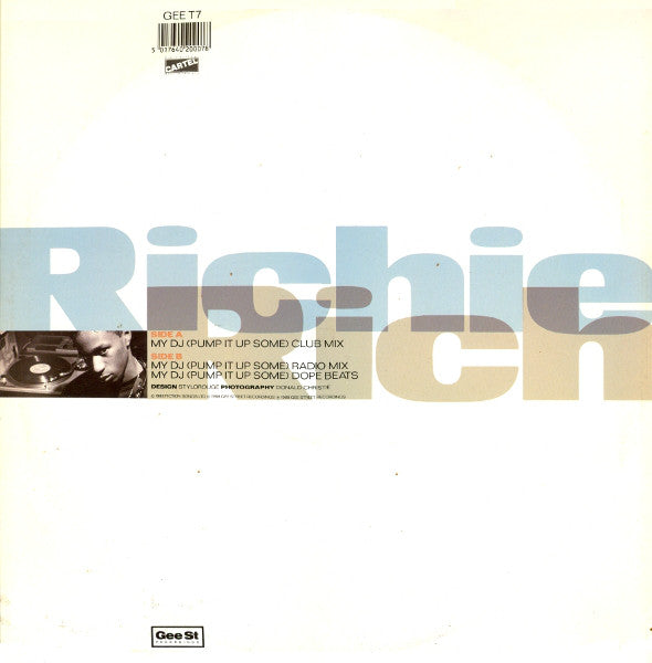 Richie Rich - My DJ (Pump It Up Some) (Club Mix) (12")