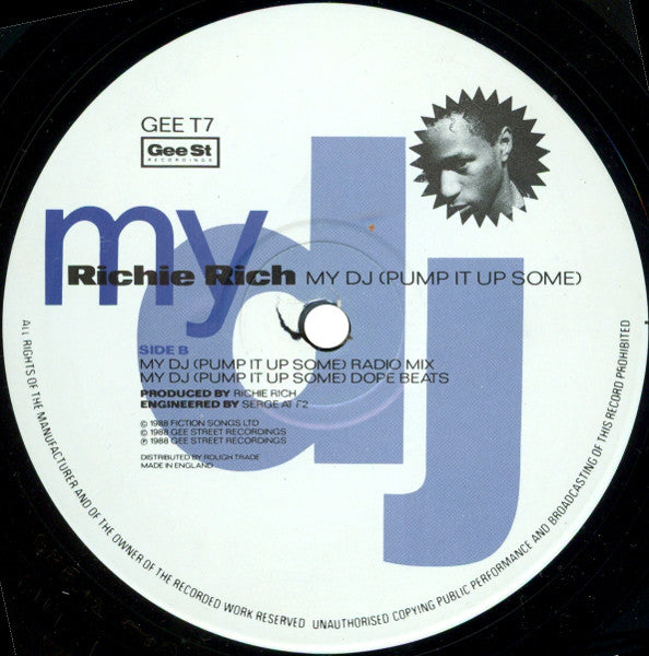 Richie Rich - My DJ (Pump It Up Some) (Club Mix) (12")