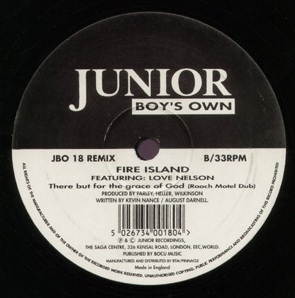 Fire Island Featuring Love Nelson - There But For The Grace Of God (Remixes) (12")