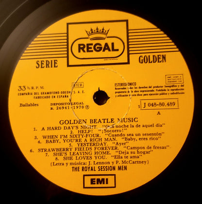The Royal Session Men* - Golden Beatle Music (LP, Album)