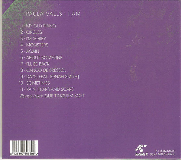 Paula Valls : I AM (CD, Album)