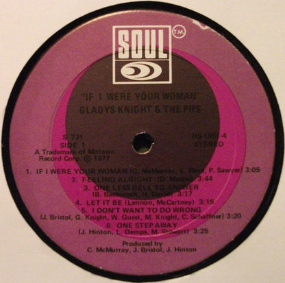 Gladys Knight And The Pips - If I Were Your Woman (LP, Album)