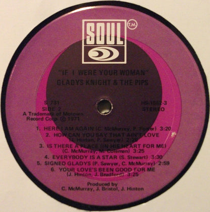 Gladys Knight And The Pips - If I Were Your Woman (LP, Album)