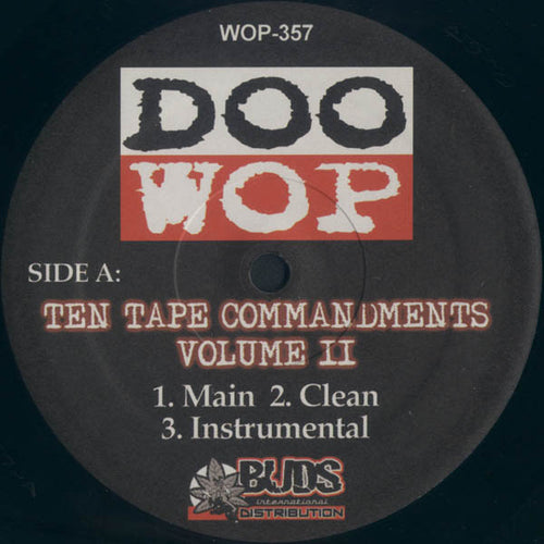 Doo Wop - Ten Tape Commandments Volume II / Doo Wop Presents Philly's Finest (12")