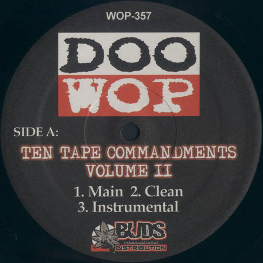 Doo Wop - Ten Tape Commandments Volume II / Doo Wop Presents Philly's Finest (12")
