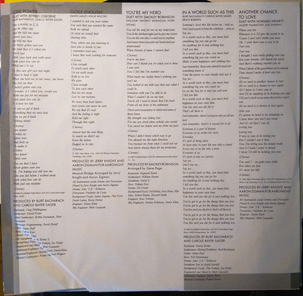 Dionne* - Reservations For Two (LP, Album)