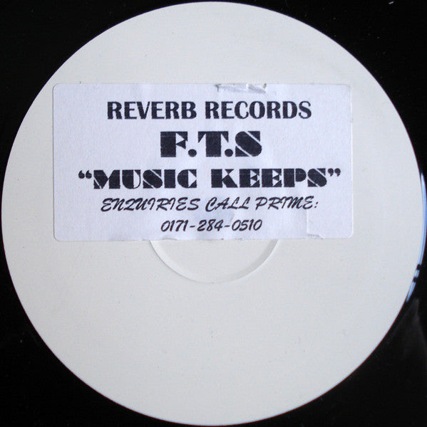 F.T.S - Music Keeps (12", Promo, W/Lbl, Sti)