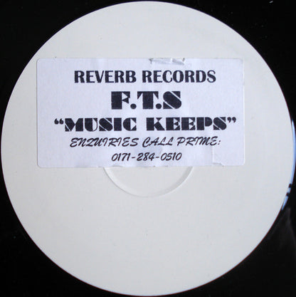 F.T.S - Music Keeps (12", Promo, W/Lbl, Sti)