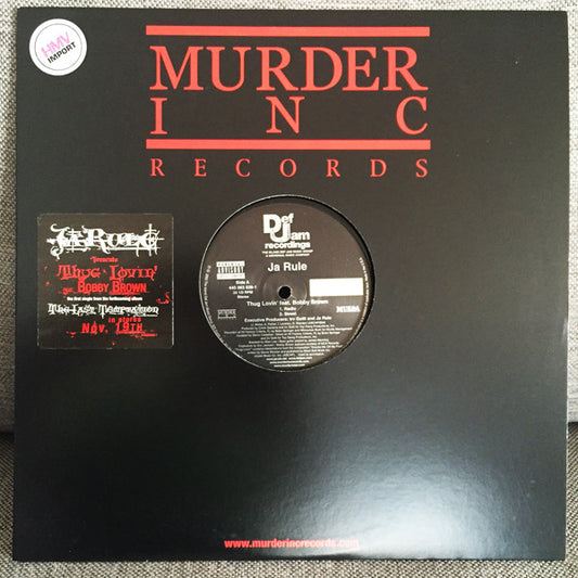 Ja Rule : Thug Lovin' (12", Single)