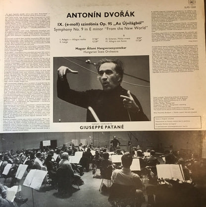 Antonín Dvořák, Hungarian State Orchestra, Giuseppe Patanè - Symphony No. 9 (LP, RP, Dig)