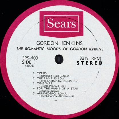 Gordon Jenkins : The Romantic Moods Of Gordon Jenkins (LP)