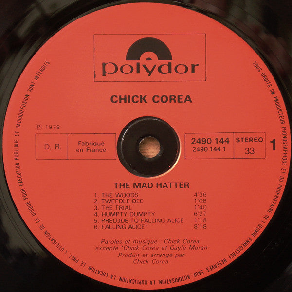 Chick Corea : The Mad Hatter (LP, Album)