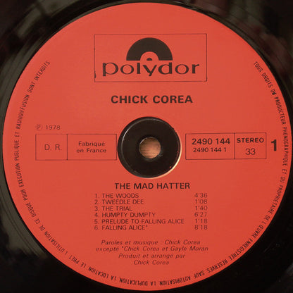 Chick Corea : The Mad Hatter (LP, Album)