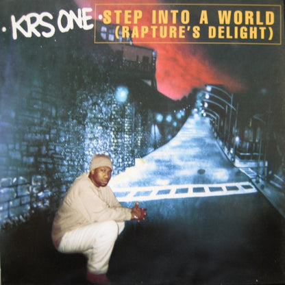 KRS-One : Step Into A World (Rapture's Delight) (12")