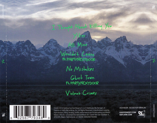 Kanye West - Ye (CD, Album)