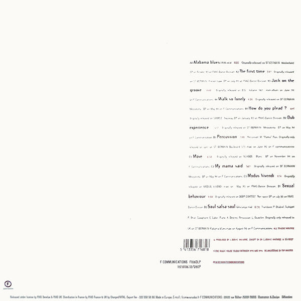 Ludovic Navarre AKA St Germain - From Detroit To St Germain (2xLP, Comp)