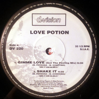 Love Potion - Gimme Love / Shake It (12")